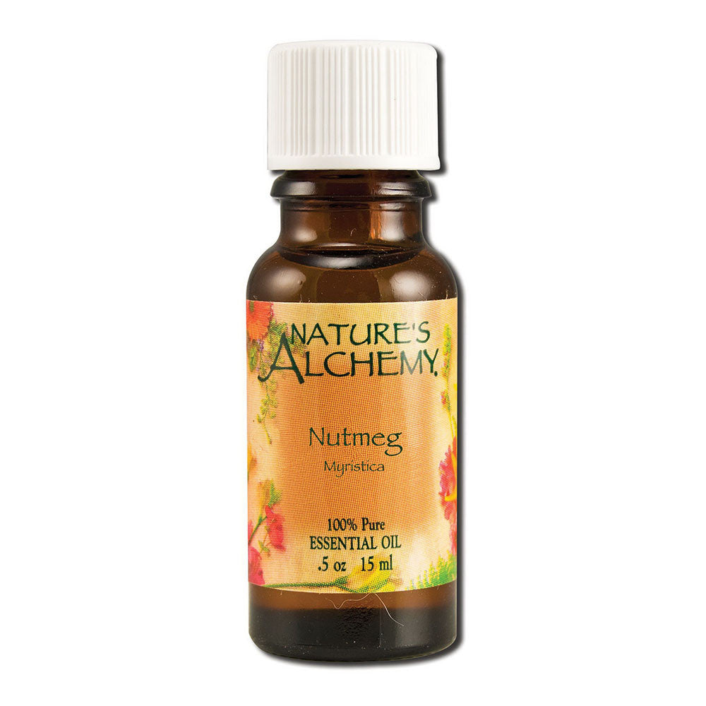 Natures Alchemy Nutmeg Pure Essential Oil, 0.5 Oz